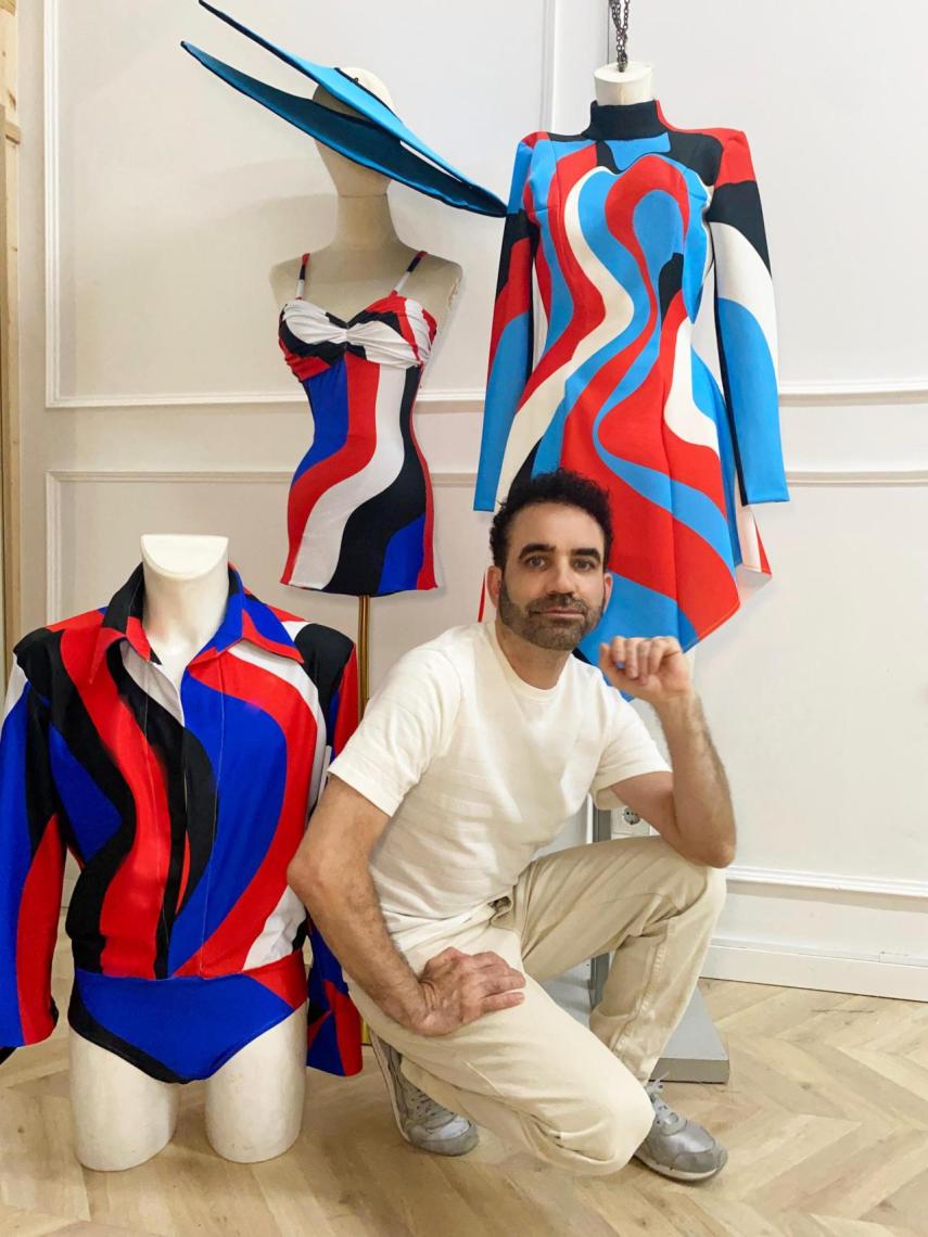 Gustavo Tarí en su atelier