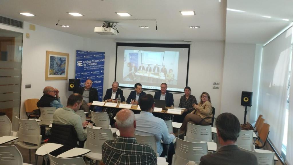 Representantes del sector turístico de Lleida-Pirineos durante la celebración del IV Congreso de Economía y Empresa de Cataluña