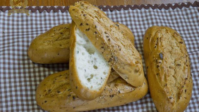 Pan multicereales elaborado sin gluten