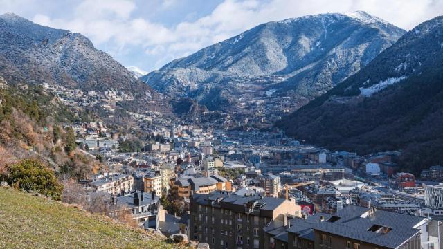 Imagen de Andorra desde la montaña