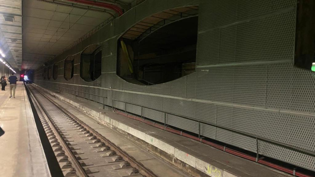 La actual estación en el El Prat