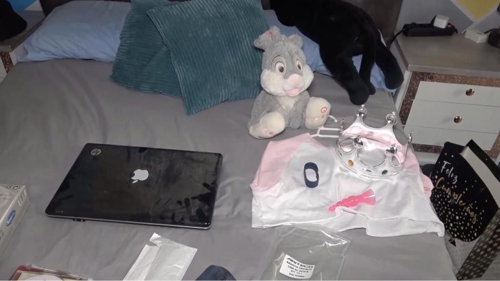 Material confiscat a casa de Teòfilo, el principal acusat de la trama 'Pelicot català'
