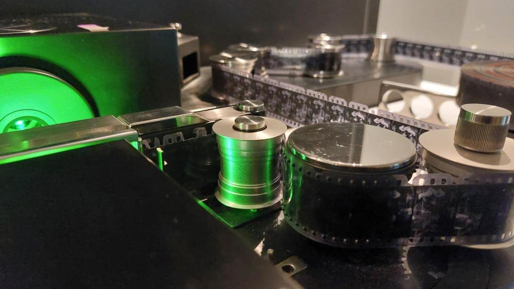 Trabajo de restauración de la película de Chaplin 'La quimera del oro'