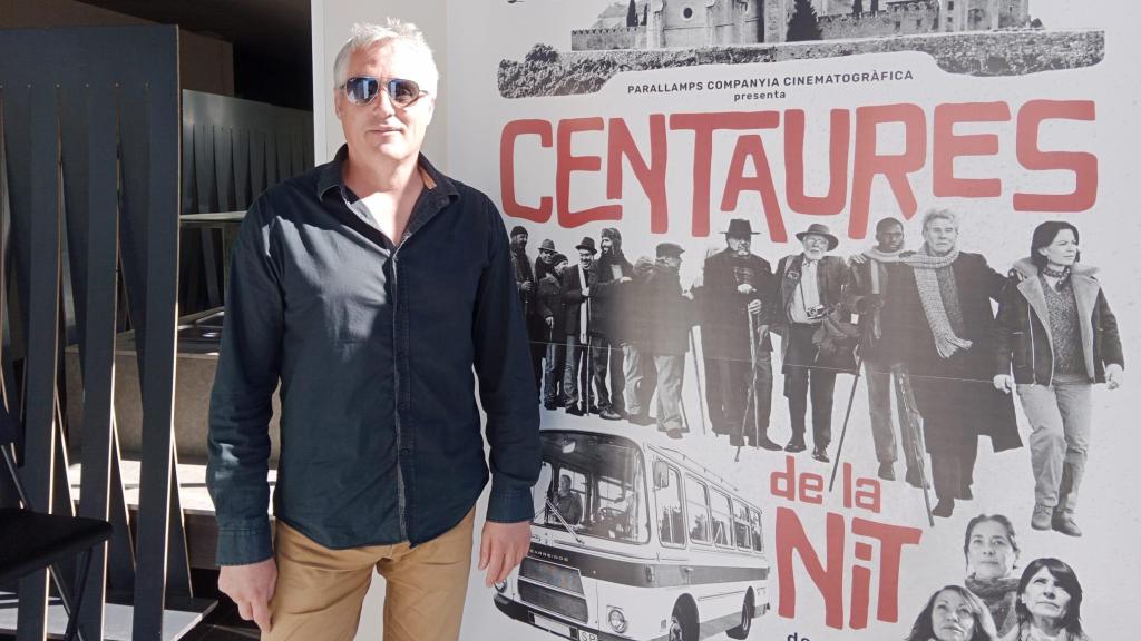 El director de cine Marc Recha en el Festival de Sitges