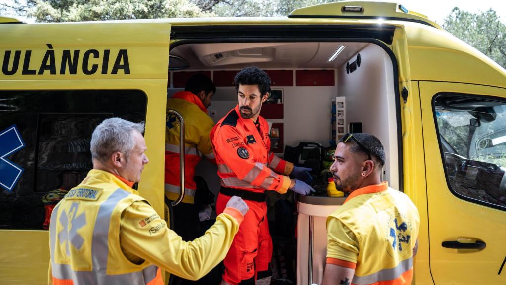 Un servicio del Sistema d'Emergències Mèdiques (SEM)