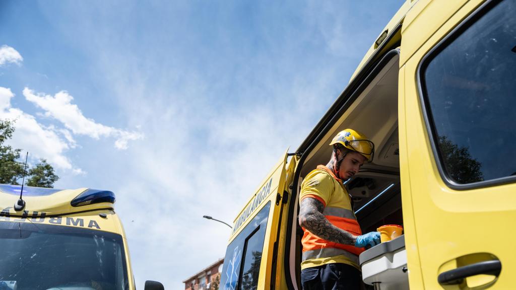 Una unidad del Sistema d'Emergències Mèdiques (SEM)