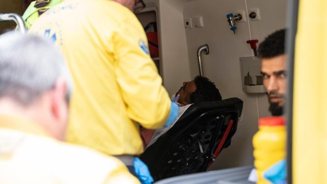 Una ambulancia del SEM en una imagen de archivo