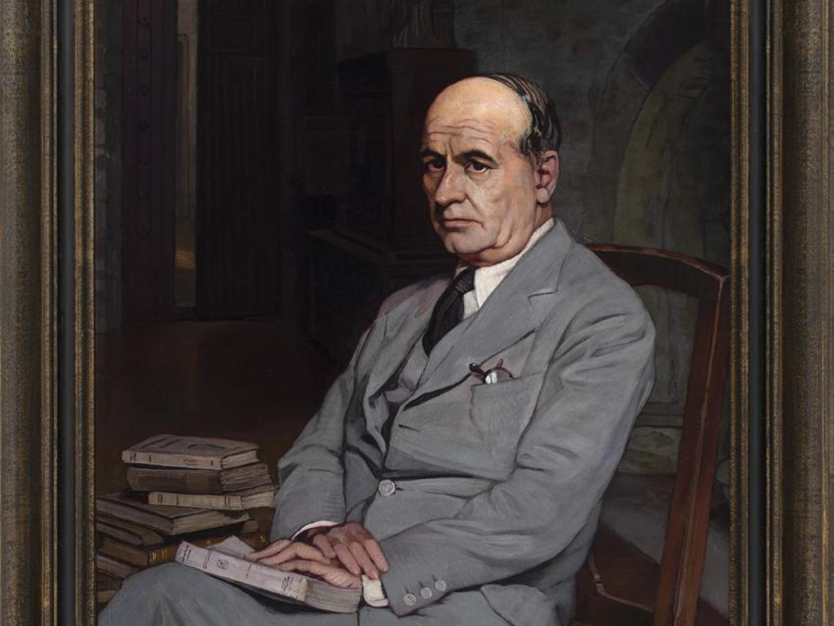 Retrato de Ortega y Gasset de Ignacio Zuloaga y Zabaleta
