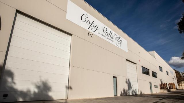 Imagen de un almacén de Copy Valls