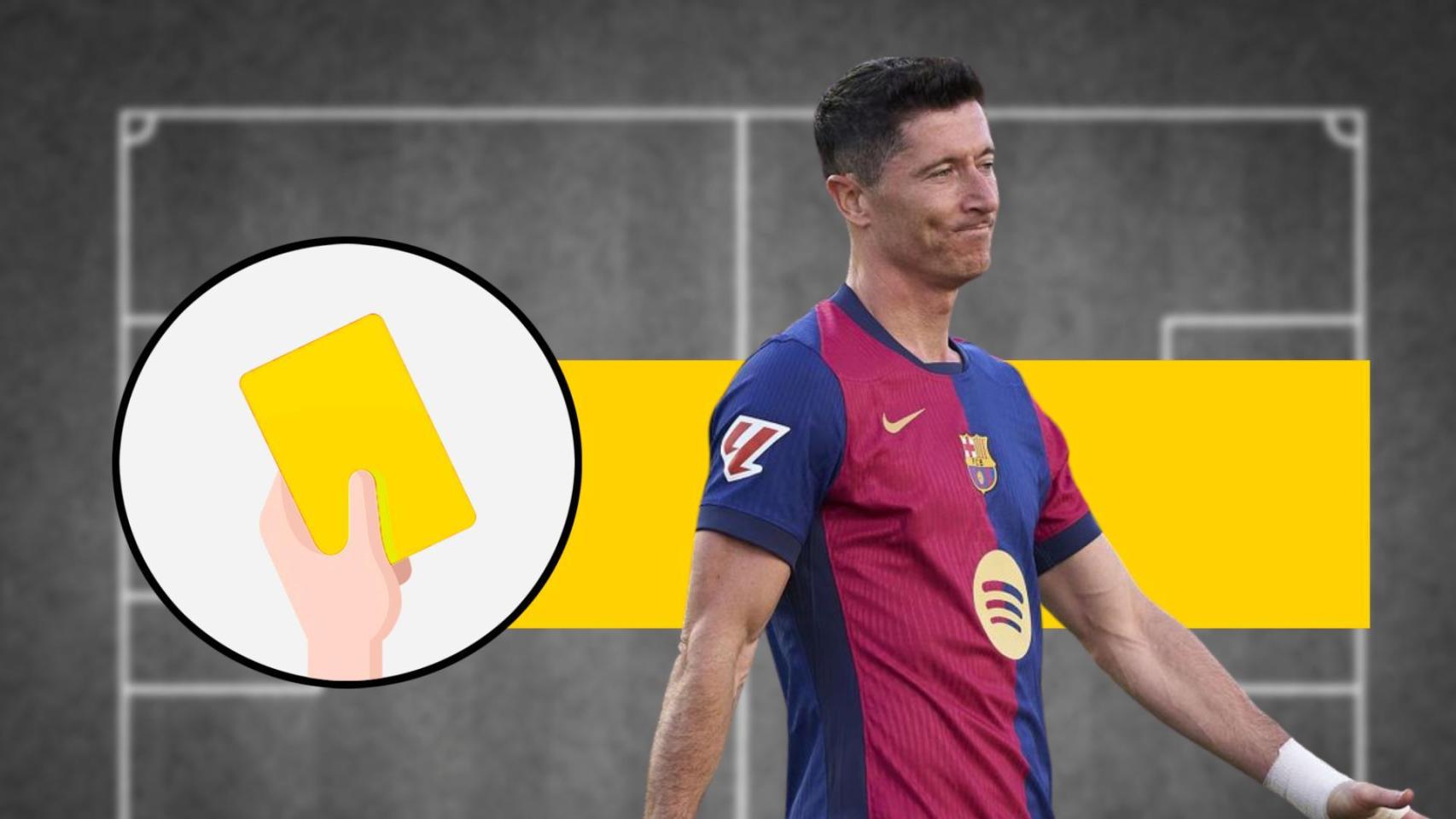 Tarjeta amarilla: Robert Lewandowski