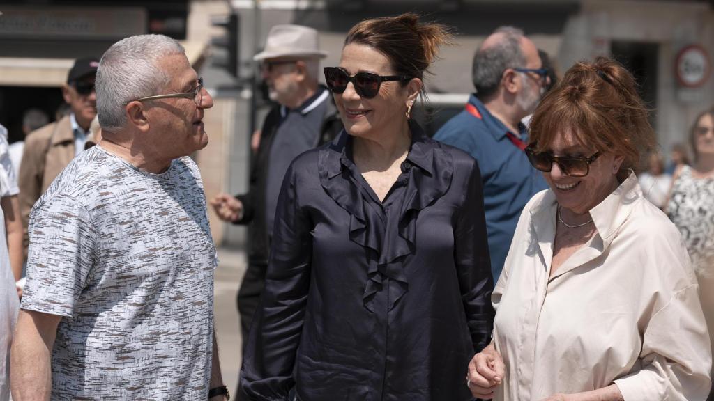 Àlex Gorina, Emma Vilarassau y Mercedes Sampietro