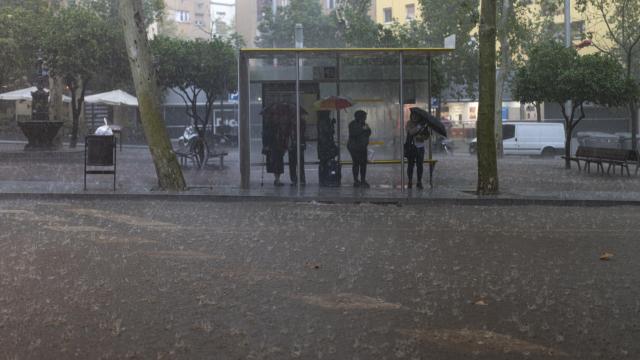 Tormenta en Cataluña