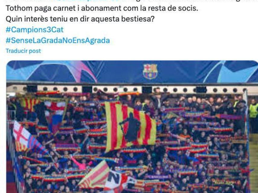 Tuit de Almogàvers contra Laporta