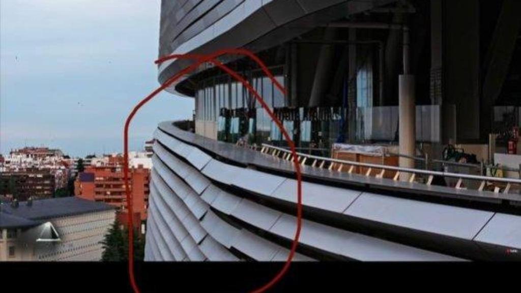 Lamas del nuevo Bernabéu