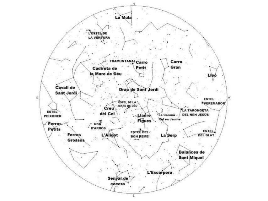 Las constelaciones 'catalanas' en el cielo de verano