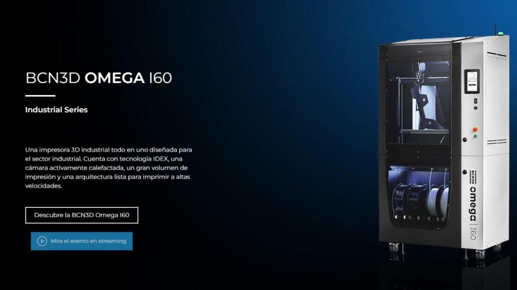 Máquina de Barcelona Three Dimensional Printers (BCN3D)