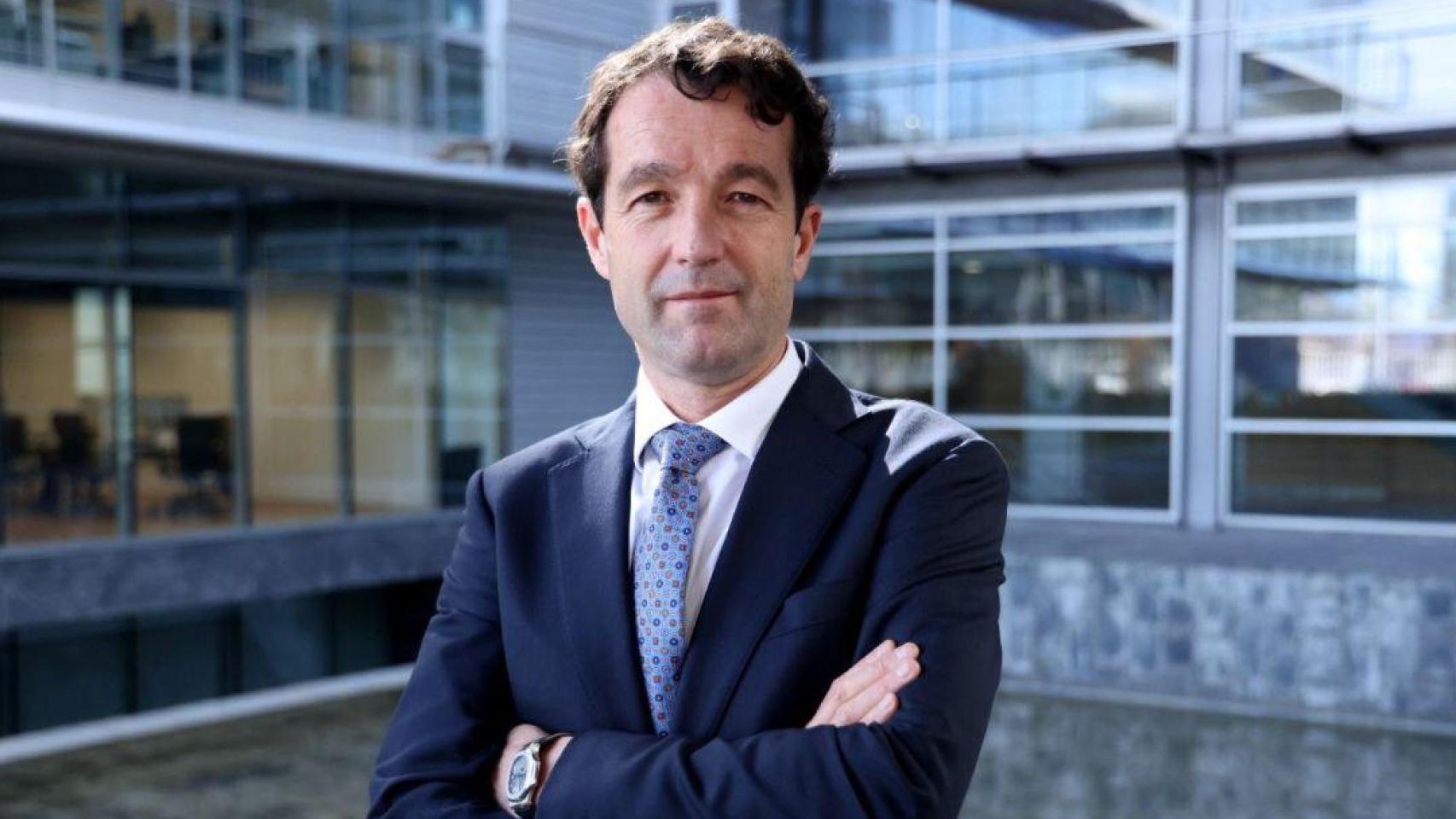 Ángel Escribano, en su etapa como presidente de Indra