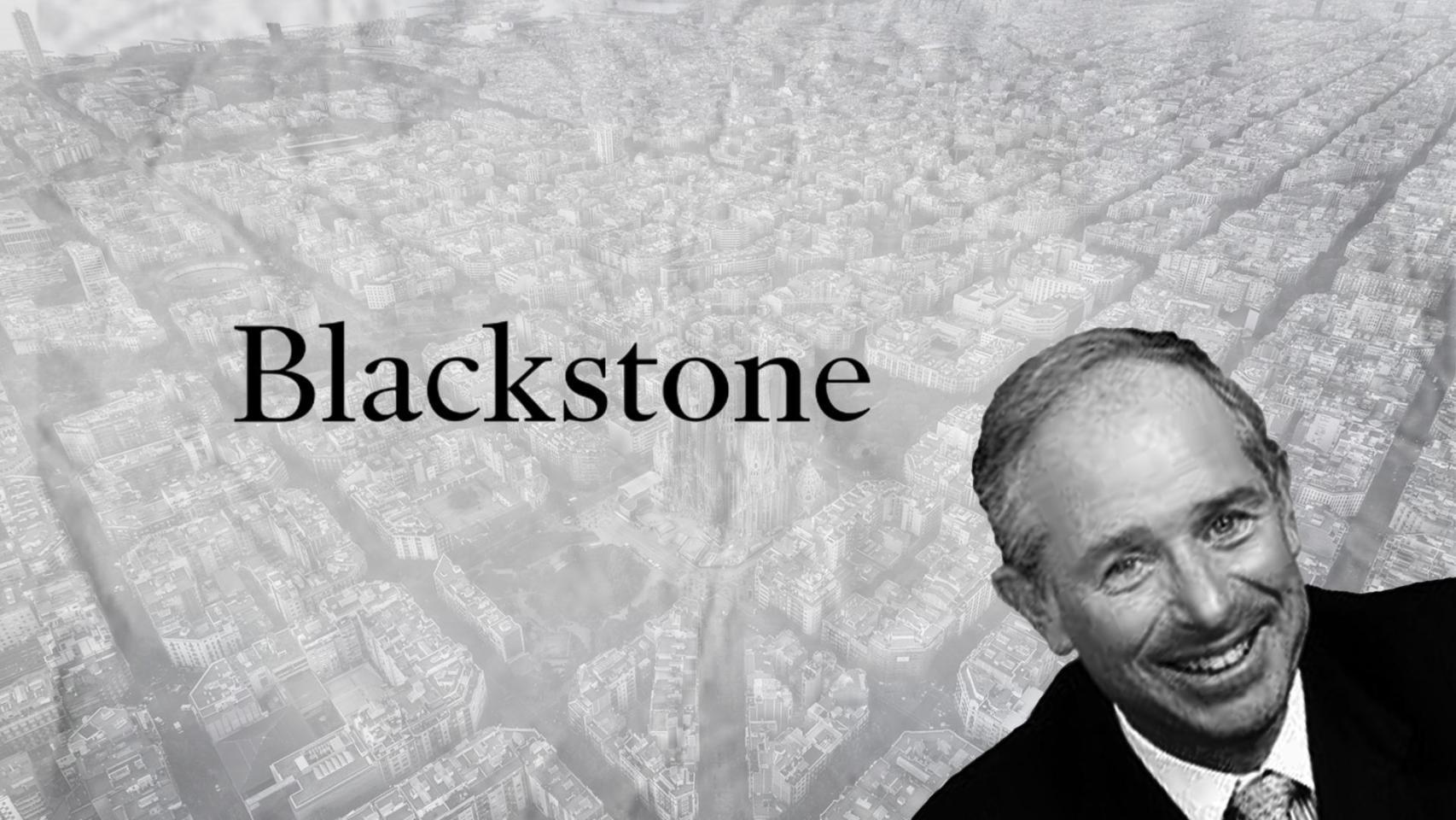 Stephen A. Schwarzman, CEO y fundador de Blackstone, con Barcelona de fondo
