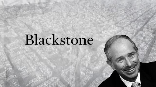 Stephen A. Schwarzman, CEO y fundador de Blackstone, con Barcelona de fondo