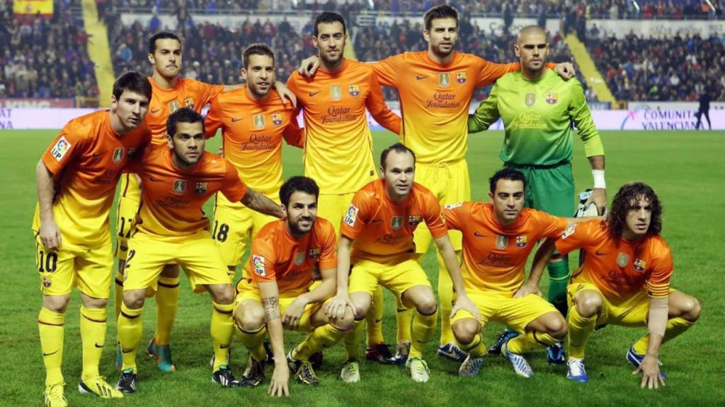 El día que el Barça jugó con once canteranos de la Masía sobre el campo contra el Levante, tras la lesión de Dani Alves