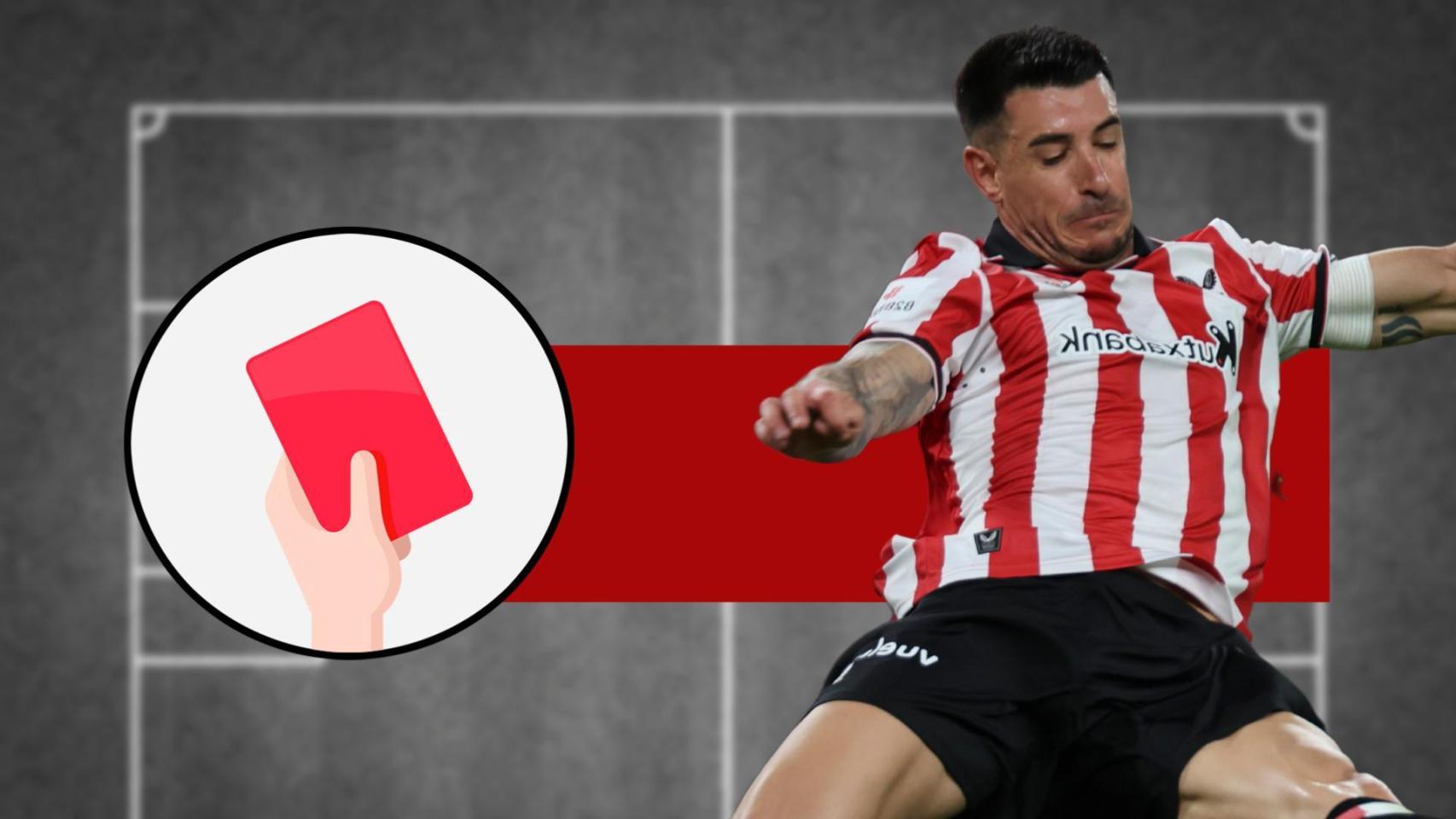 Tarjeta roja del Athletic-Barça para Yuri Berchiche