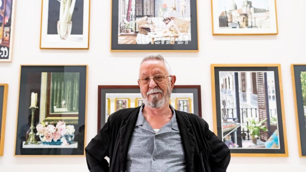 El escritor y dibujante Nazario Luque, fotografiado a finales de 2021 en el Centro Andaluz de Arte Contemporáneo (CAAC).