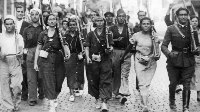 Milicianos de la Guerra Civil española