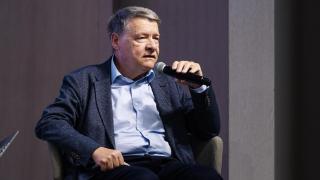 El economista, exministro de Administraciones Públicas y expresidente de Red Eléctrica, Jordi Sevilla, durante un coloquio en un encuentro informativo de Europa Press, en el Campus de ACCIONA.