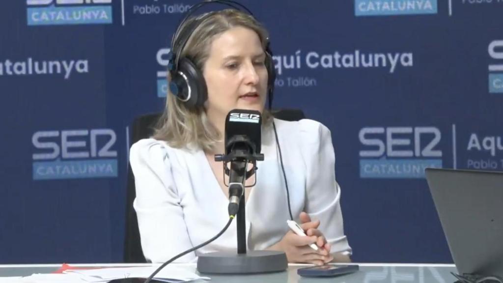 La 'consellera' de Drets Socials, Mònica Martínez Bravo, en Ser Catalunya