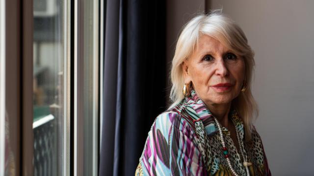 Rosa Collelldevall, en la redacción de Crónica Global