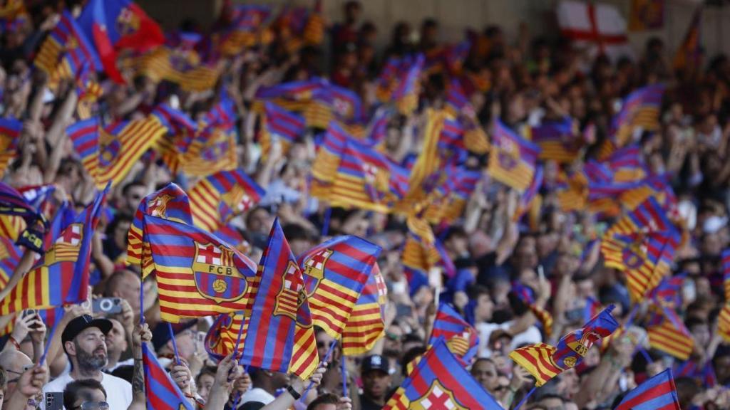 El Estadi Olímpic de Montjuïc, lleno hasta la bandera para el clásico del 11 de mayo