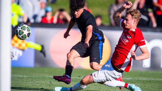 El futbolista de la Masía Quim Junyent