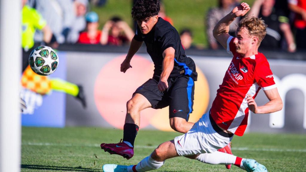 El futbolista de la Masia Quim Junyent