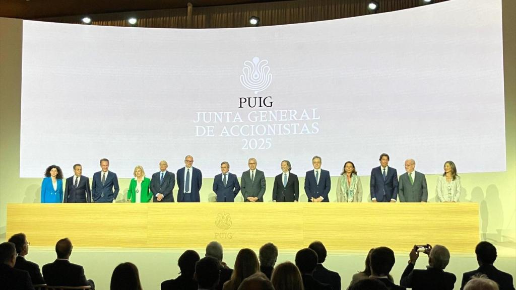 Els membres del Consell d'Administració de Puig
