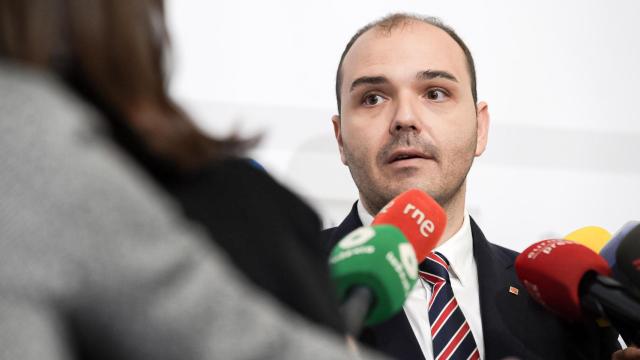 El 'conseller' de Presidencia de la Generalitat de Cataluña, Albert Dalmau