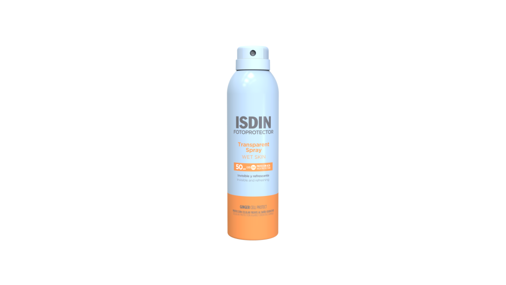 ISDIN Transparent Spray Wet Skin SPF 50 (250 ml)