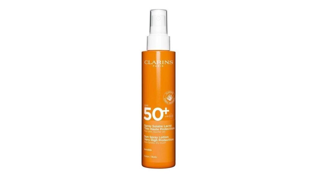 Clarins Loción Solar en Spray Muy Alta Protección SPF 50+ (150 ml)