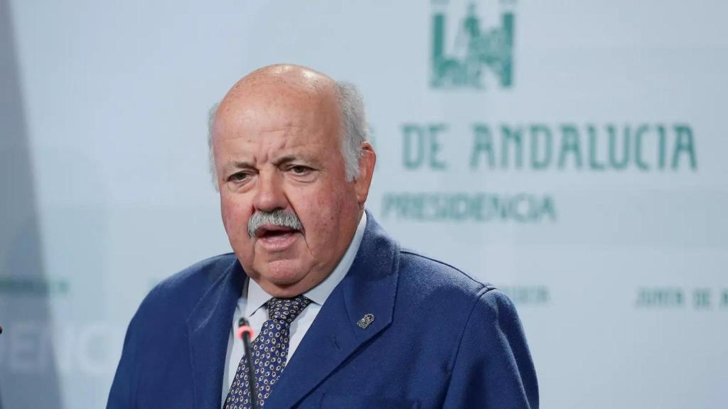 Javier Aguirre, consejero andaluz de Sanidad y Familias
