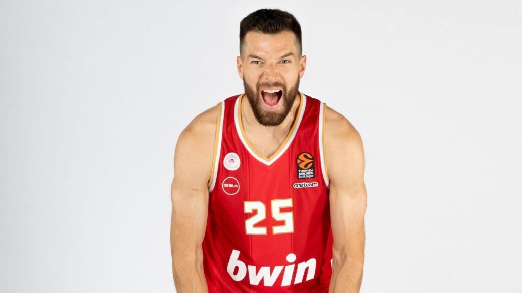 Alec Peters, una de las estrellas de Olympiacos, en el radar del Real Madrid de basket