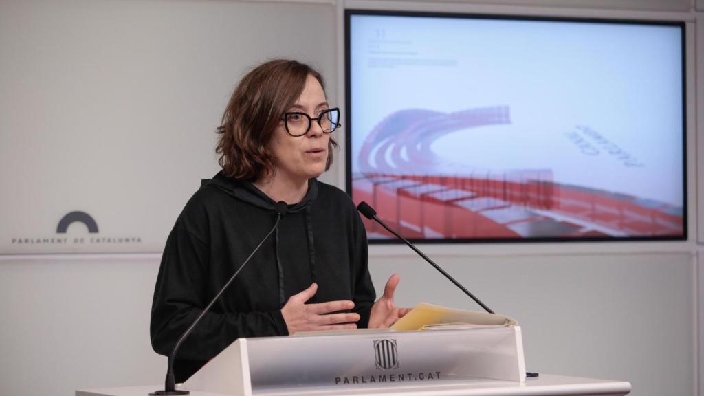 La exdiputada de la CUP en el Parlament, Eulàlia Reguant, en una imagen de archivo