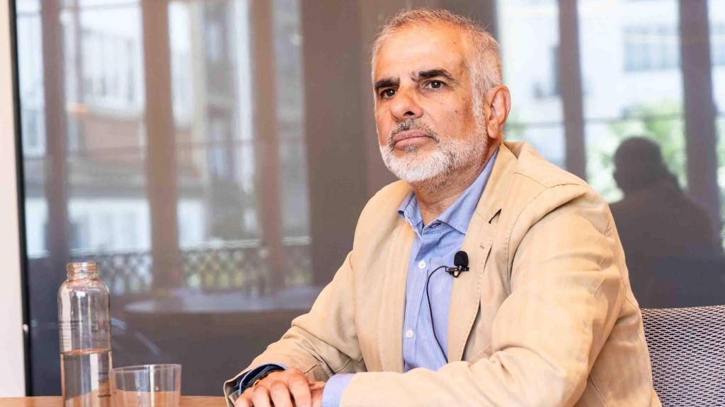 Carlos Carrizosa durante la entrevista en Crónica Global