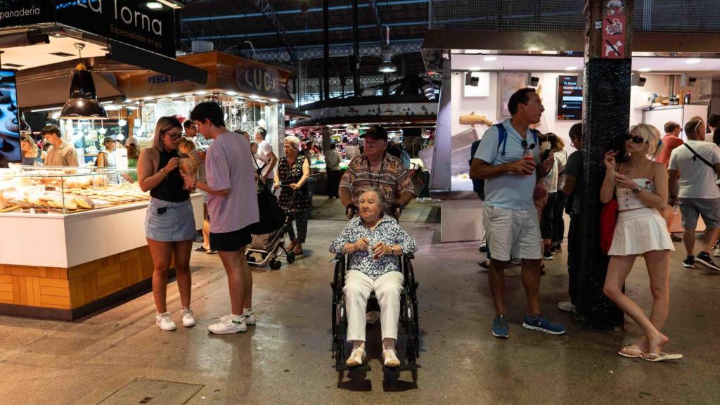 Imagen del Mercado de La Boquería de Barcelona