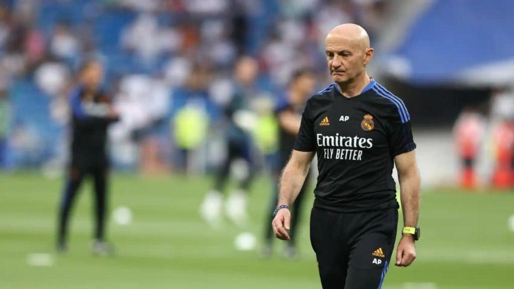Pintus, preparador físic del Real Madrid, en una imatge d'arxiu