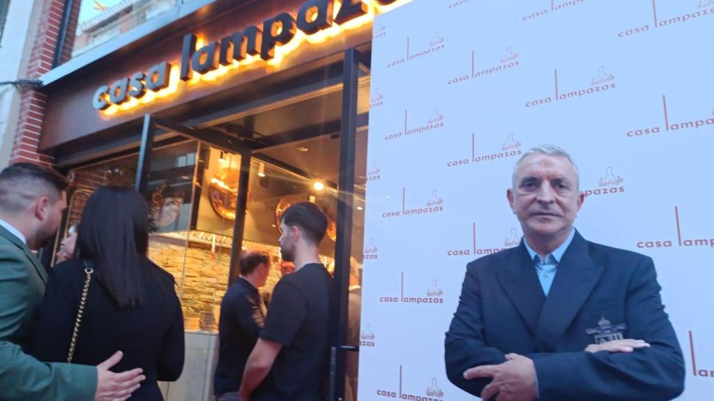 Jaime Veiga, en su nueva Casa Lampazas de Madrid