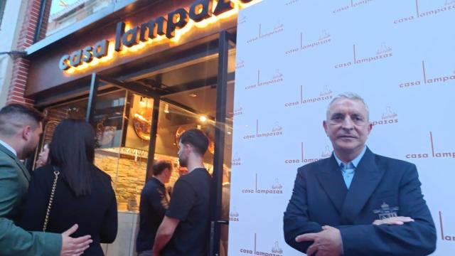 Jaime Veiga, en su nueva Casa Lampazas de Madrid