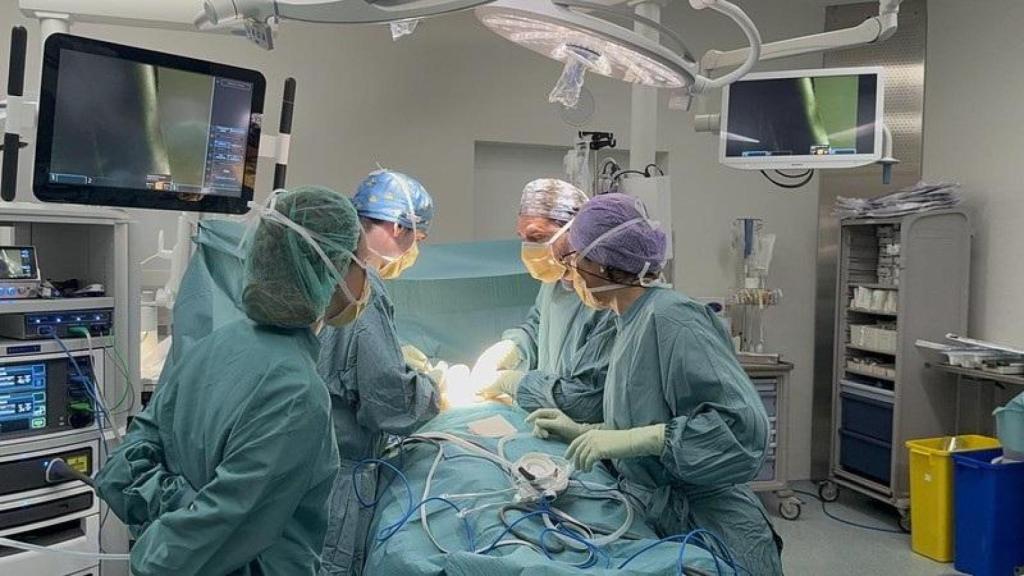 Imagen de un quirófano del Hospital de Sant Pau de Barcelona