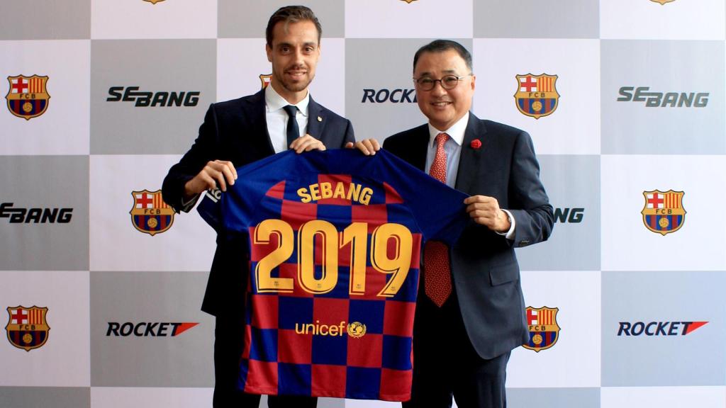 El Barça y Sebang firman su primer acuerdo en 2019