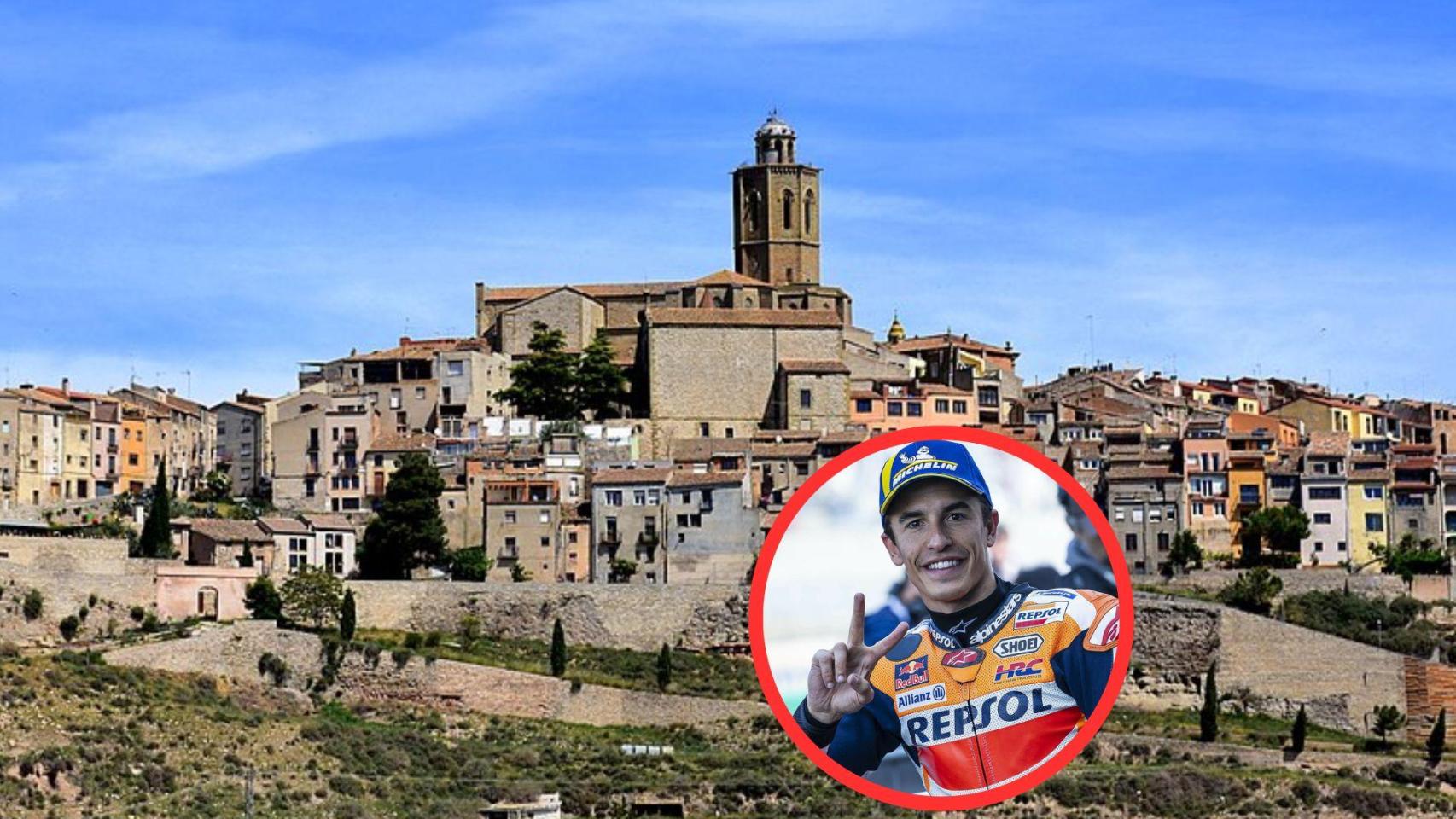 Fotomontaje Cervera y Marc Márquez