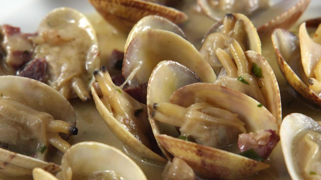 Almejas del restaurante