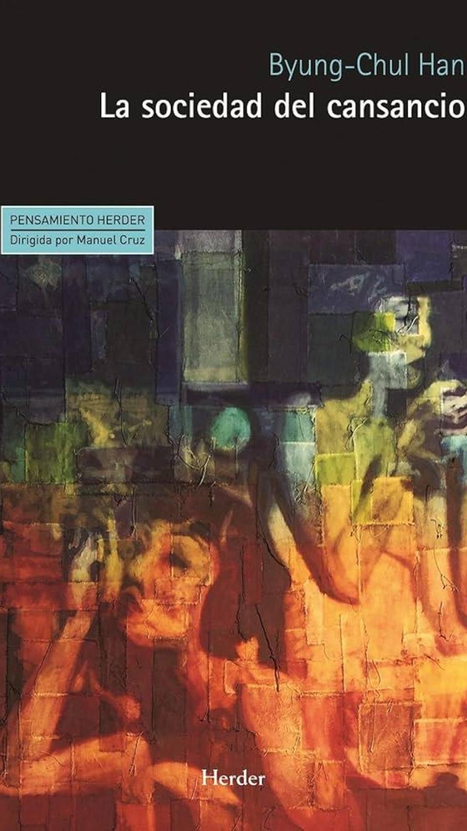 Portada del libro 'La sociedad del cansancio'